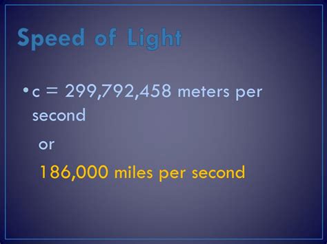 How many Gs is light speed?